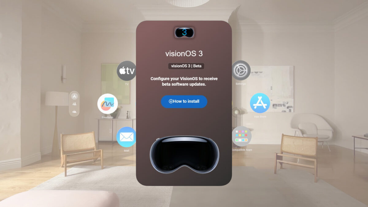 How to Install visionOS 3 Beta