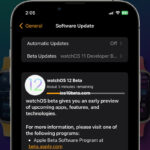 Battery Life in watchOS 12 Beta