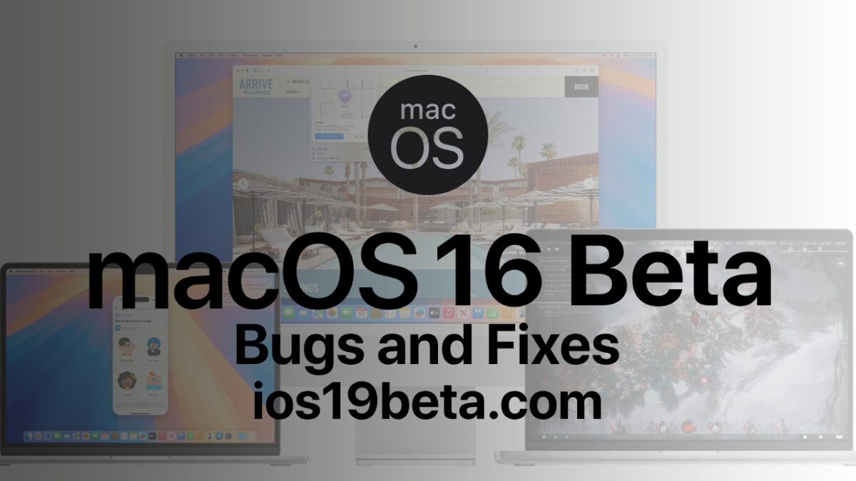 Common macOS 16 Beta Issues and How to Fix Them